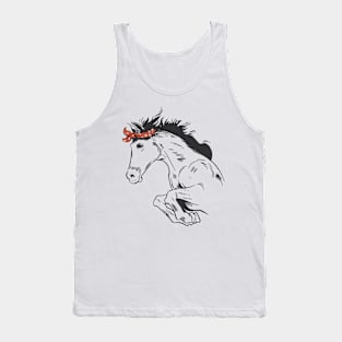 Bandana wild horse Tank Top